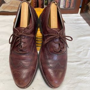 Rockport Burgundy Dress Oxfords Shoes Size 11